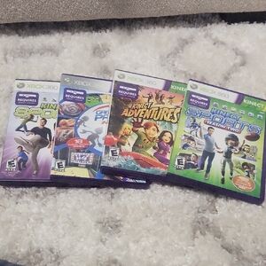 Bundle Of 4 Xbox 360 Kinect Games